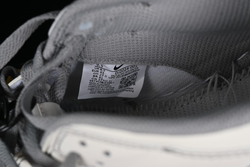 Nike SB Dunk Low OFF-WHITE Collaboration - Light Beige Grey Check Anniversary High-End Custom Low-Top Casual Sneakers - DJ2024-001