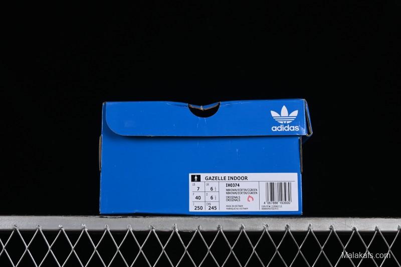 Adidas Originals Gazelle Indoor IH0374 Retro Casual Slip-Resistant Wear-Resistant Low-Top Sneakers