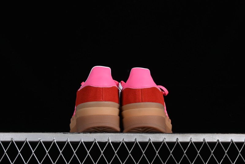 Adidas Originals Gazelle Bold IH7496 Low-Top Sneakers with Thick Sole for Slip Resistance and Durability