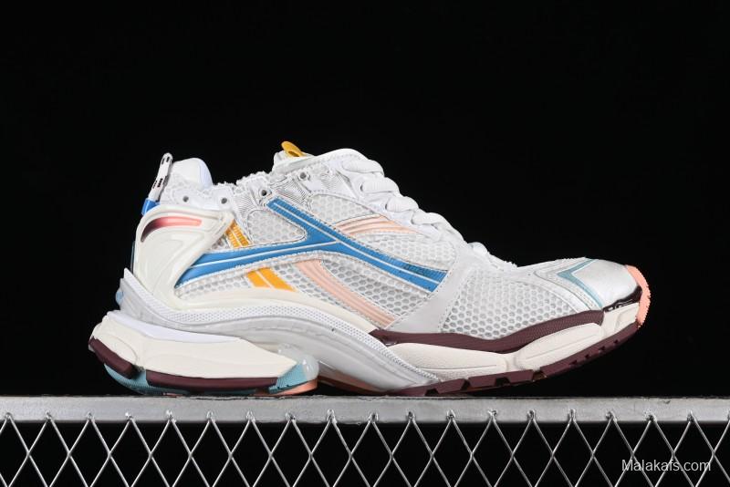 Balenciaga Runner Kith Four Color Retro Casual Sneakers - W3RNY0326