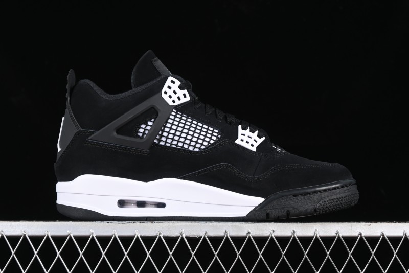 Nike Air Jordan 4 Retro White Thunder Basketball Shoes - FQ8138-001