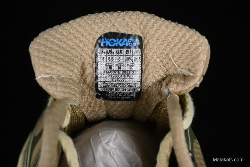 Hoka Mafate Speed 2 Ultra-Lightweight Cushioned Trail Running Shoes with Vibram Outsole - 1126851 THV