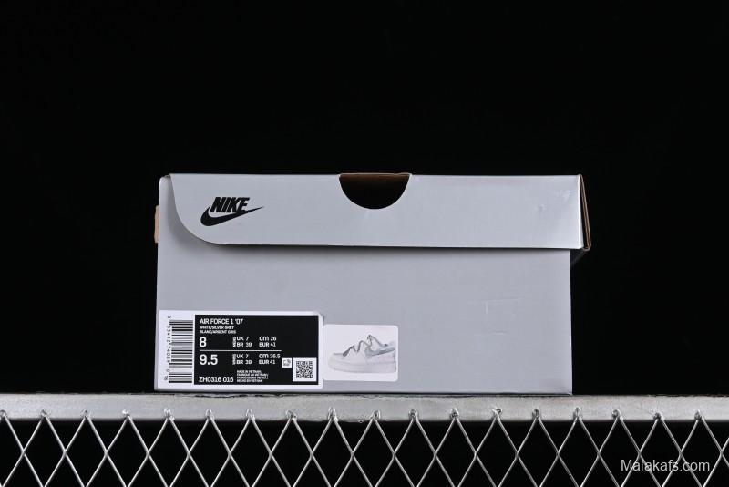 Nike Air Force 1 '07 Low Custom Anime Theme Spray-Painted Swoosh Casual Sneakers - ZH0316-016