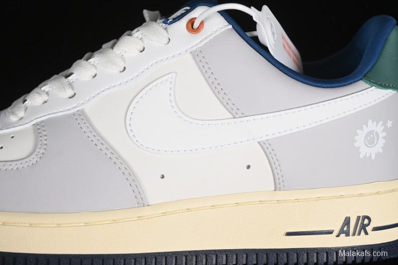 Nike Air Force 1 '07 Low Casual Sneakers with Full-Length Air Cushion - HM3721-111