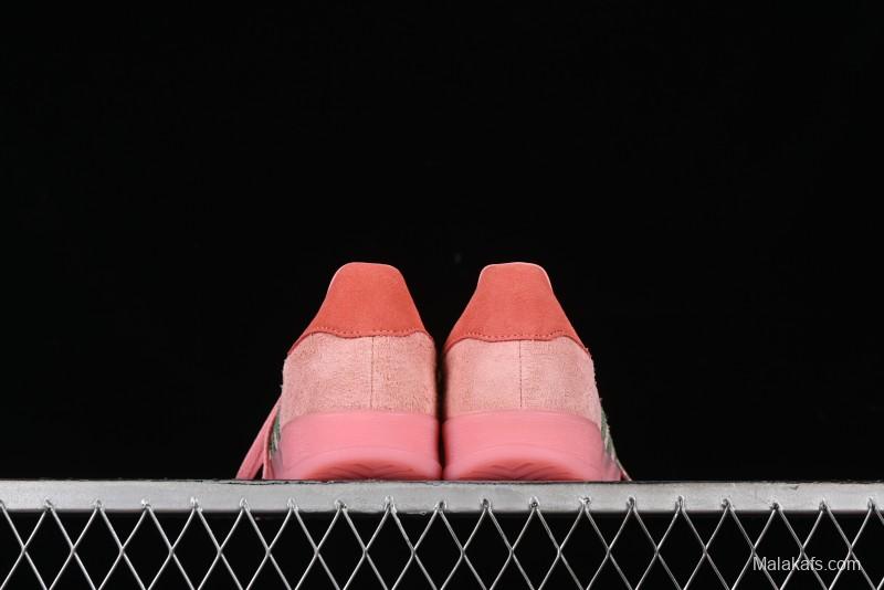 Adidas Originals Gazelle Indoor Retro Casual Slip-Resistant Wear-Resistant Low-Top Sneakers - IG6782