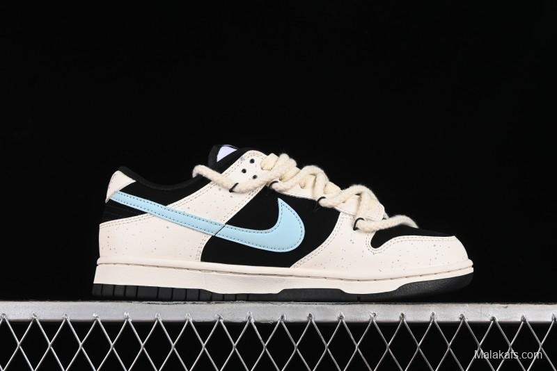 Nike Dunk Low SB Retro Vintage Panda Blueberry Casual Sneakers - DD1391-100