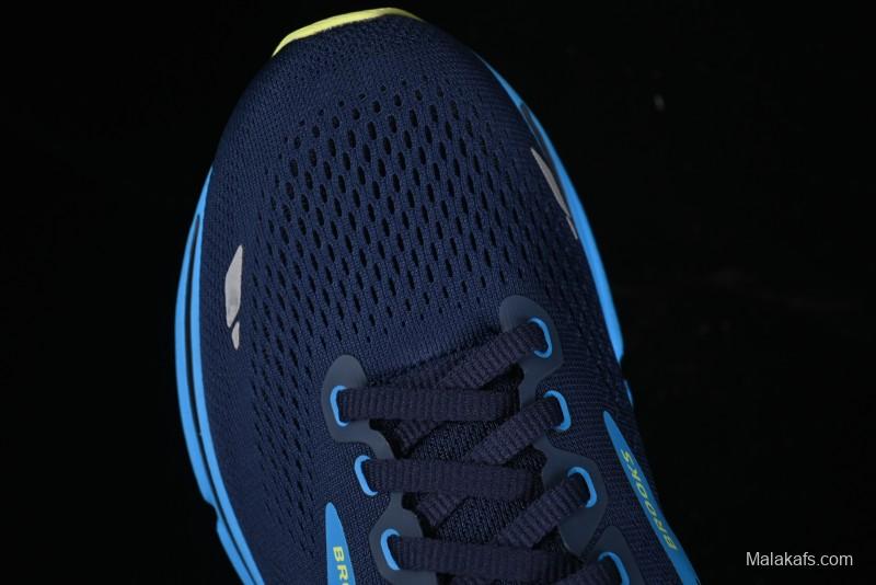 Brooks Ghost 15 Low-Cut Breathable Cushioned Support Running Shoes - 1103931D407