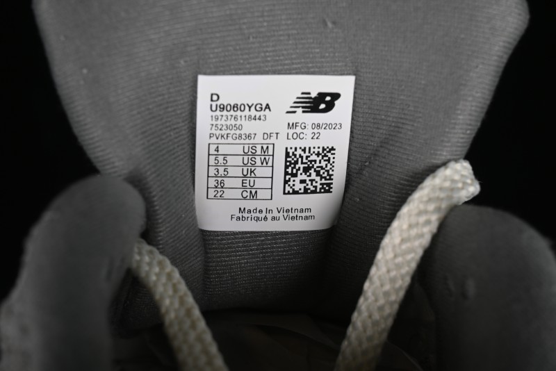 Joe Freshgoods x New Balance NB9060 Retro Casual Running Sneakers with ABZORB Cushioning - U9060YGA