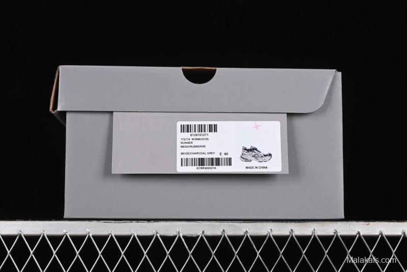 Balenciaga Runner Kith Four Color Retro Casual Shoes - W3RMU0150