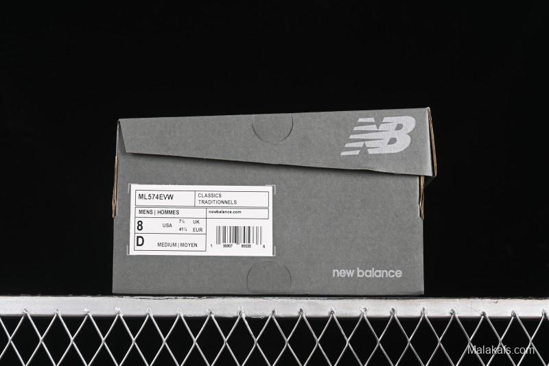 New Balance 574 Series Retro Casual Running Shoes - ML574EVW