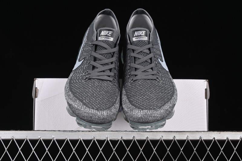 Nike Vapormax Flyknit Breathable Casual Running Shoes with Full-Length Air Cushion - 849557-002