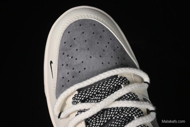 Nike SB Dunk Low Stussy Anniversary Edition Customized Low-Top Casual Sneakers - SJ2068-287