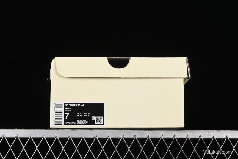 Nike SB Dunk Low Supreme Collaboration - Beige White Fox Lettering Anniversary High-End Custom Low-Top Casual Skate Shoes - JJ5688-106