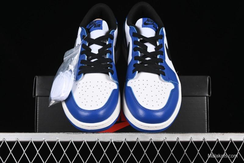 Nike Air Jordan 1 Low AJ1 Midnight Blue Low-top Casual Sneakers - CZ0790-140