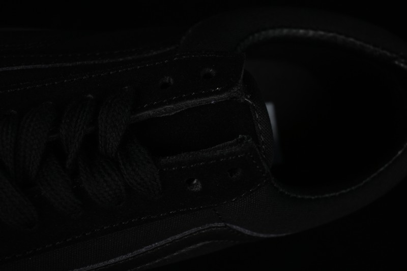 Vans Old Skool Premium Black Suede Retro Skate Shoes - VN000CXTBKA