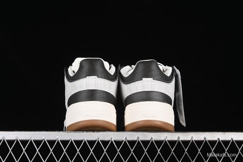 New York Yankees Chunky Liner Mid Denim Monogram Sandals with Velcro Closure and Thick Sole - 3ASXCHL4N50GRS