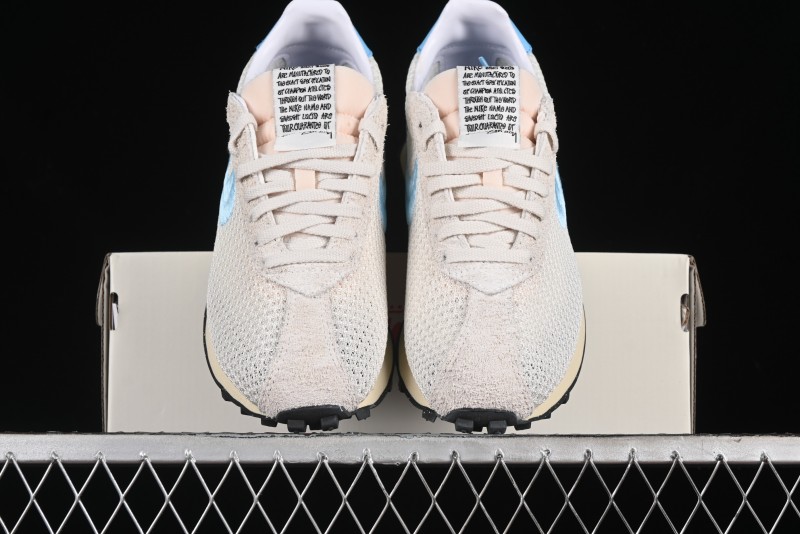 Nike Stussy Roshe Run LD-1000 Comfortable Versatile Non-Slip Durable Waffle Low-Top Casual Running Shoes - FQ5369-001