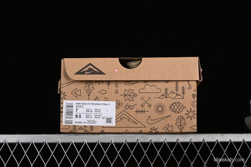 Nike Pegasus Trail 5 Lightweight Comfortable Durable Low-Top Running Shoes - DV3864-101