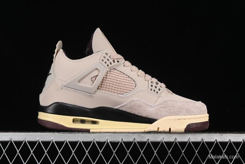 Nike A Ma Maniere x Air Jordan 4 Retro "Fossil Stone" - FZ4810-200