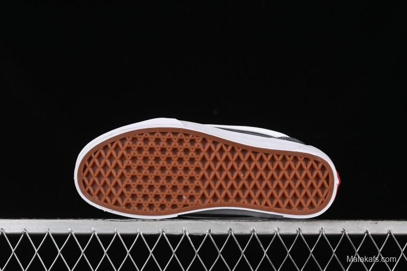 Vans Classics Knu Skool Full-Grain Leather Retro Sneakers - VN000CS0BGF