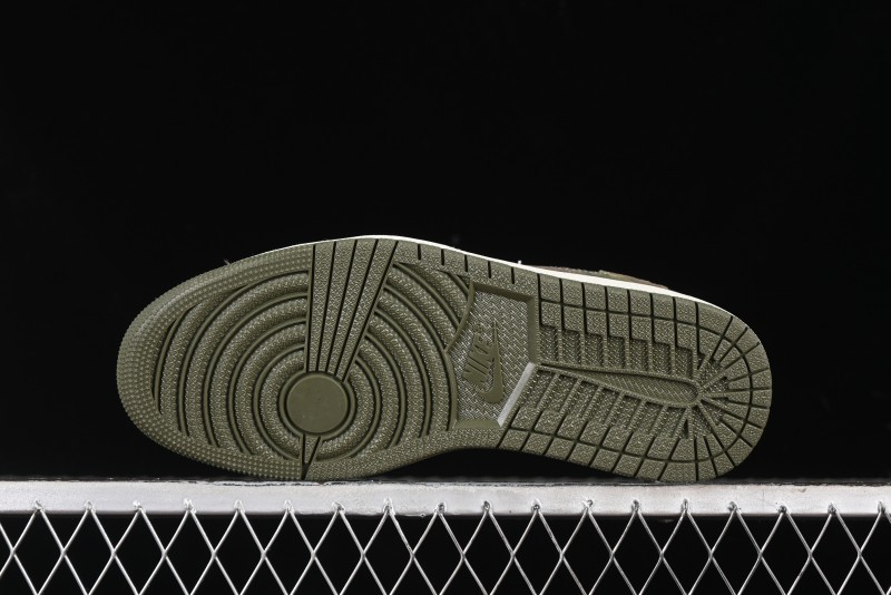 Nike Air Jordan 1 Low OG SP Travis Scott x Fragment Design Collaboration Sneakers - CH6336-014