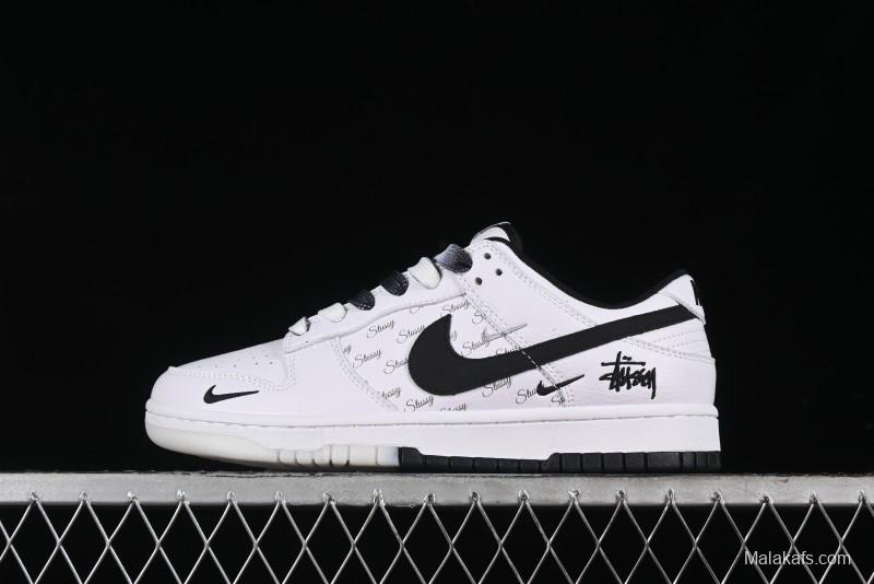 Nike SB Dunk Low Stussy Anniversary Custom Low-Top Casual Skate Shoes - NK3638-045