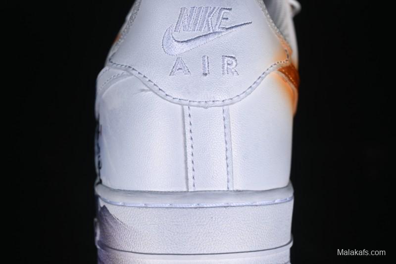 Nike Air Force 1 '07 Low Black Myth Wukong Themed Casual Sneakers - 315122-111