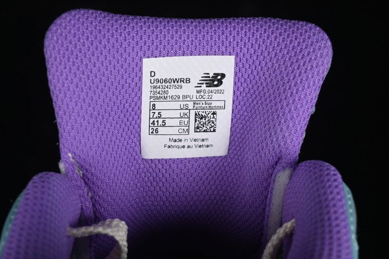 New Balance Joe Freshgoods x New Balance 9060 Retro Casual Running Sneakers with ABZORB Cushioning - U9060WRB