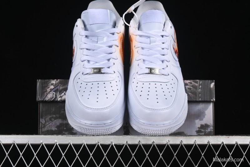 Nike Air Force 1 '07 Low Black Myth Wukong Themed Casual Sneakers - 315122-111