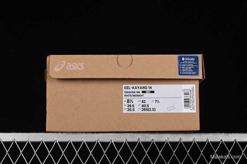 Asics Gel-Kayano 14 Running Shoes with 3D Visible GEL Cushioning and FF BLAST PLUS Midsole - 1202A056-109