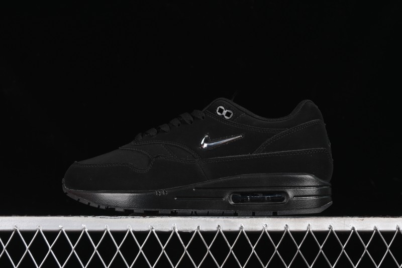 Nike Air Max 1 Retro Running Shoes with Half-Sole Air Cushion - AA0512-001