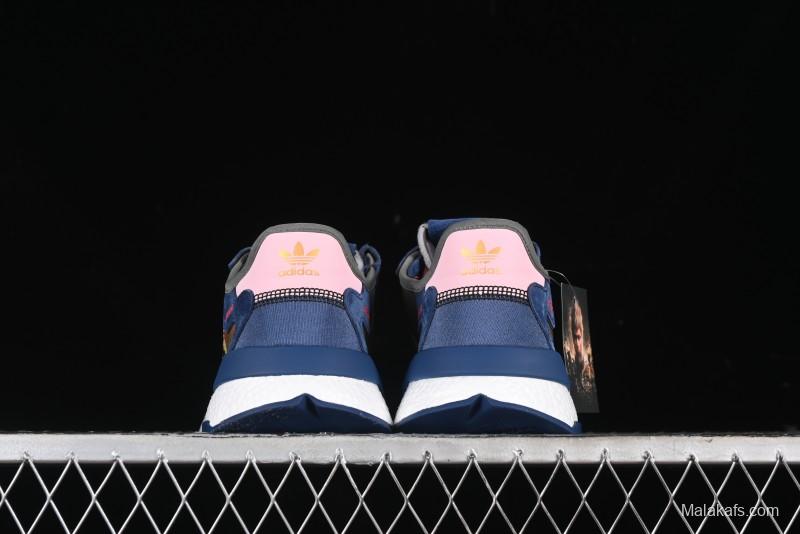 Adidas Nite Jogger Boost Retro Running Shoes with 3M Reflective Design - GY0028