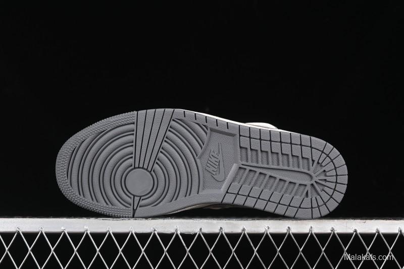 Nike Air Jordan 1 Low Retro Basketball Shoes with Custom Bear Collaboration - SJ9950-018