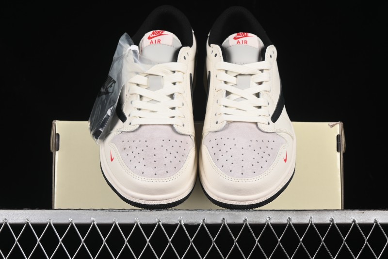 Nike Travis Scott x Fragment Design x Air Jordan 1 Low OG SP AJ1 Supreme Collaboration - LJ5188-023
