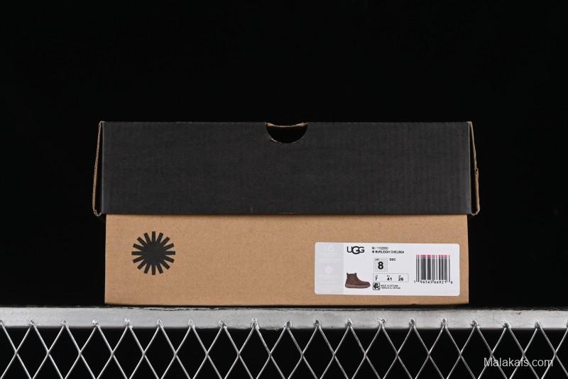 UGG Burleigh Chelsea Winter Boots for Men with Lightweight Anti-Slip Sole and Genuine Wool Leather - 1152050