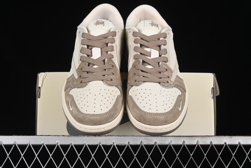 Nike Travis Scott x Fragment Design x Air Jordan 1 Low OG SP AJ1 Retro Sneakers - JH6089-001
