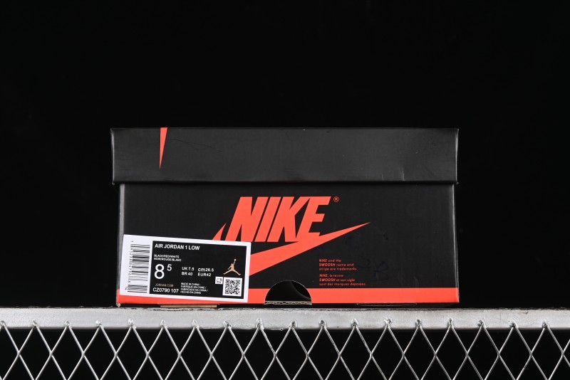 Nike Air Jordan 1 Low OG AJ1 Black Brown Low-Top Lifestyle Basketball Shoes - CZ0790-107