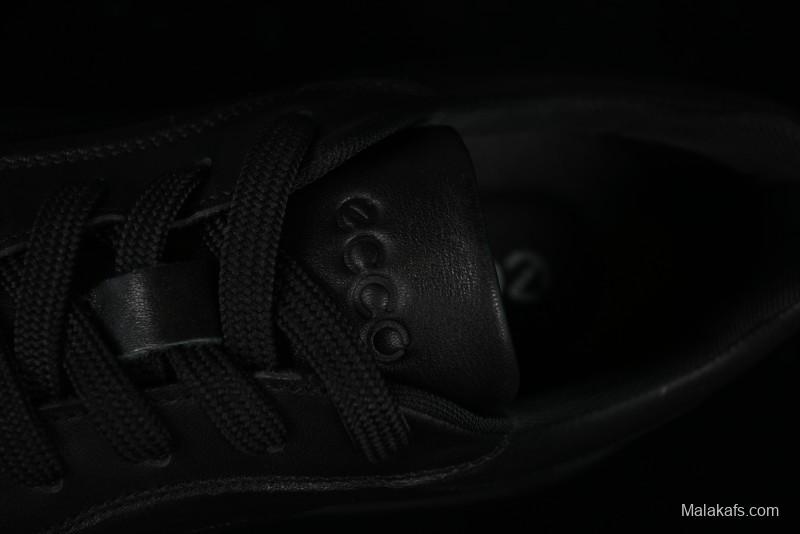 Ecco Street ACE Series Autumn New Retro Fashion Genuine Leather Platform Casual Sneakers - 63336101001