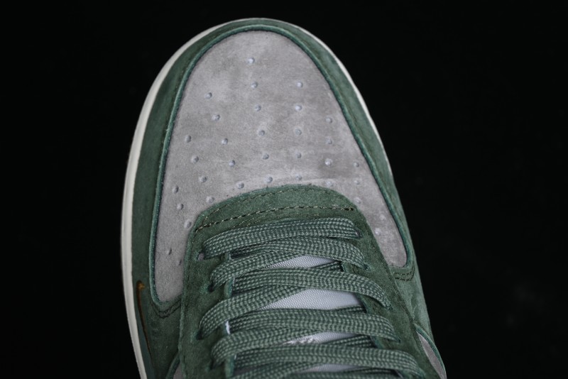 Nike Air Force 1 '07 Low UN Collaboration - Moss Green Low-Top Casual Sneakers - KK1988-022