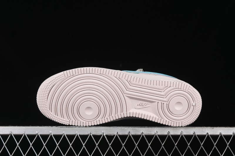 Nike Air Force 1'07 Low "Keep Smile" Casual Lace-Up Sneakers - DZ1328-112