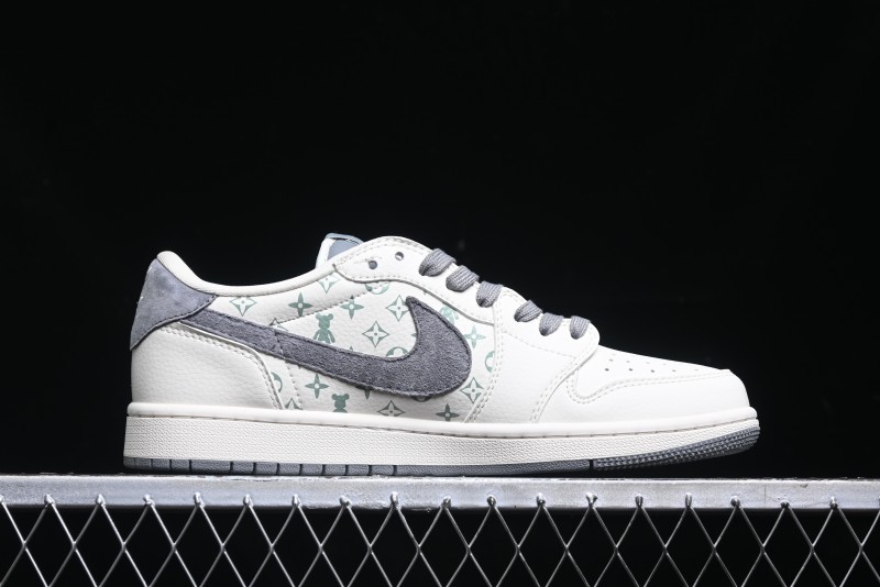 Nike Travis Scott x Fragment Design x Air Jordan 1 Low OG SP AJ1 Sneakers - SJ2068-111