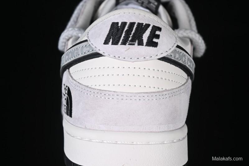 Nike SB Dunk Low The North Face x CDG Collaboration Anniversary Edition Customized Low-Top Skateboarding Shoes - XX3168-307
