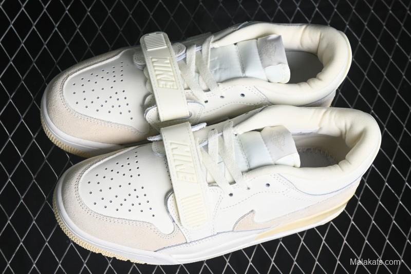 Nike Air Jordan Legacy 312 Low Sneakers with Velcro Strap and Triple Fusion Design - FQ7827-102