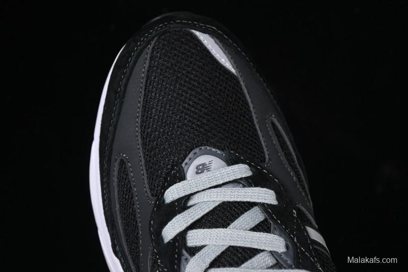 New Balance 990 Series Premium Retro Running Shoes with Carbon Fiber Midsole - M990BK6