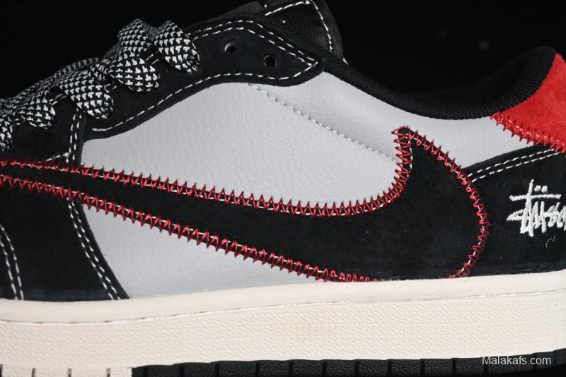 Nike Travis Scott x Fragment Design x Air Jordan 1 Low OG SP AJ1 Sneakers - SJ2068-133