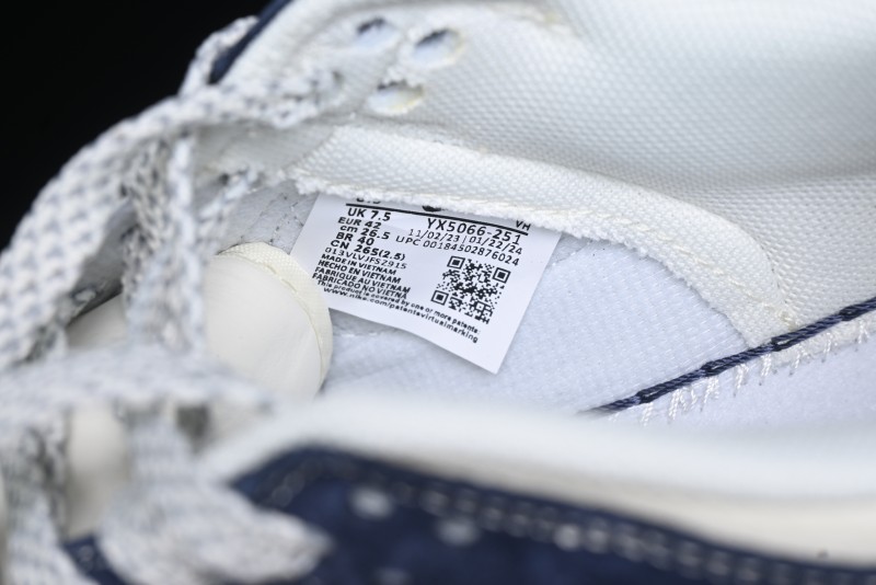 Nike SB Dunk Low The North Face Collaboration - Light Blue Grey Check Anniversary High-End Custom Low-Top Casual Skate Shoes - YX5066-251