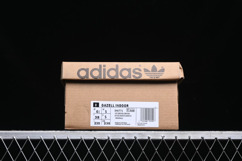 Adidas Origials Gazelle Indoor IH4771 Retro Casual Slip-Resistant Wear-Resistant Low-Top Sneakers - IH4771
