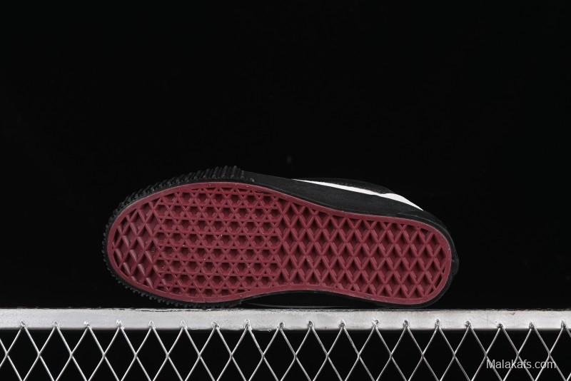 Vans Knu Skool Halloween White Black Low Top Retro Casual Vulcanized Slip On Shoes - VN0009QCSWE