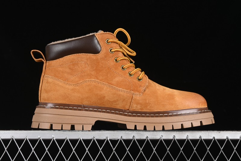 Timberland Classic Mid Waterproof Insulated Boot with Premium Suede Leather - TB10069-1YELLOW