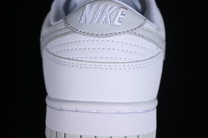 Nike SB Dunk Low All-White Low-Top Casual Skate Shoes - DV0831-101